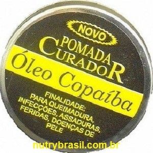 POMADA ÓLEO DE COPAÍBA 30 GR - CURADOR